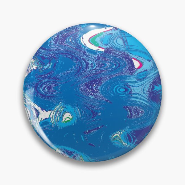 Item preview, abstract in blues designed and sold by rclsivcreative.