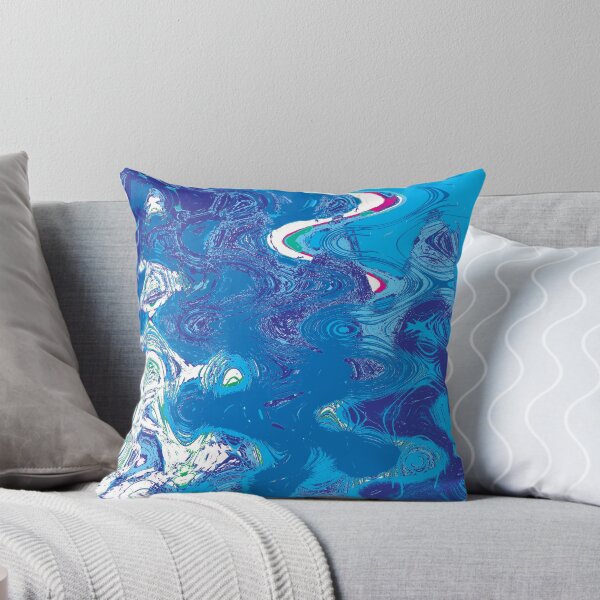 Item preview, abstract in blues designed and sold by rclsivcreative.