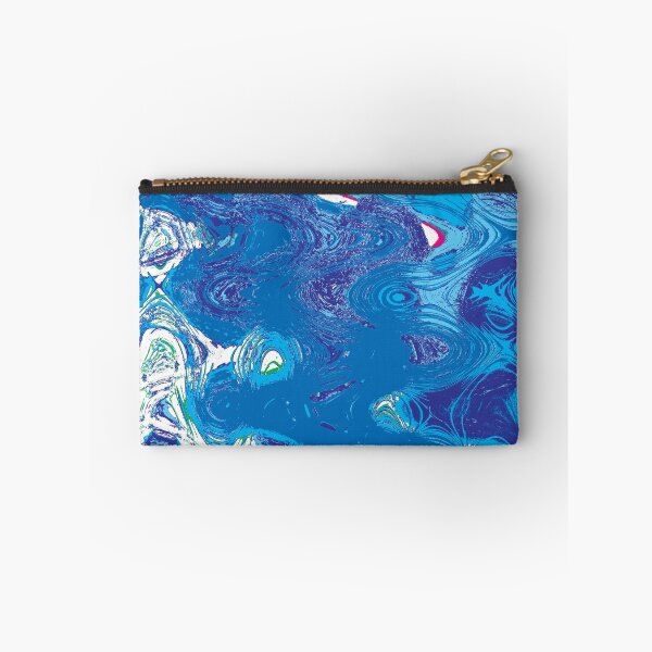 Item preview, abstract in blues designed and sold by rclsivcreative.