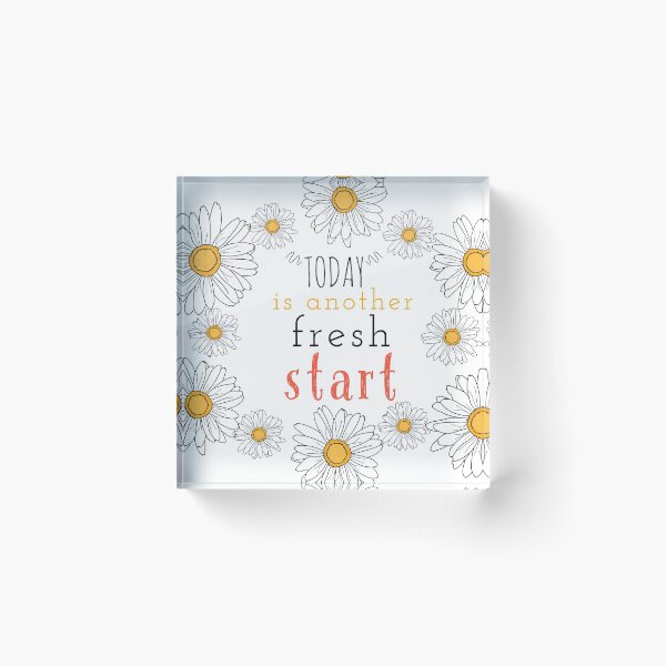 Item preview, Today Is Another Fresh Start designed and sold by hashnan21.
