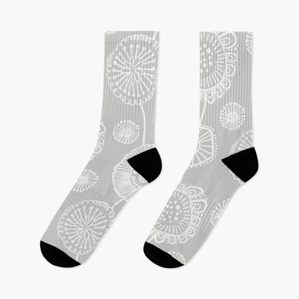 Item preview, Doodle Floral In Grey designed and sold by House of Haha.