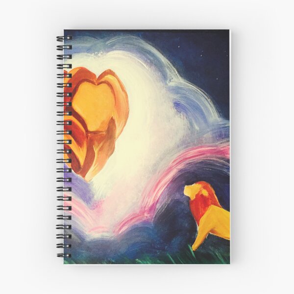Item preview, Lions magic clouds sky night designed and sold by poonspoon.