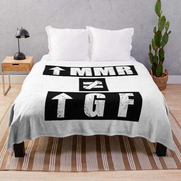 Item preview, High MMR does not equal to High Level GF - White designed and sold by BusyMonkeys.