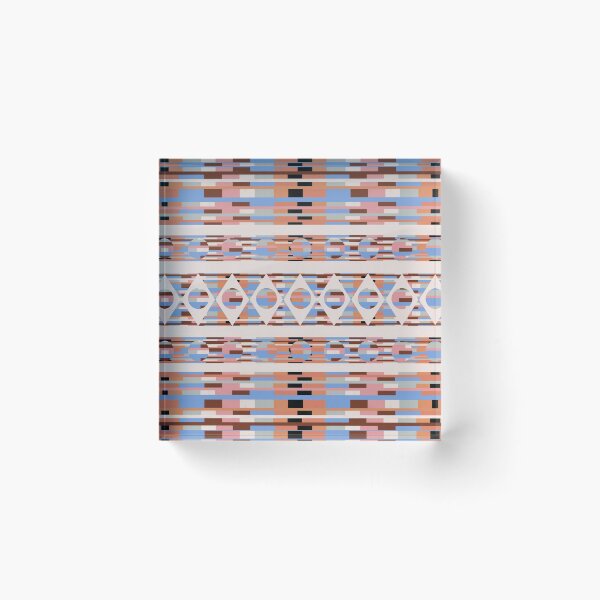 Item preview, neutral tribal quilt pattern designed and sold by alisonbbentley.