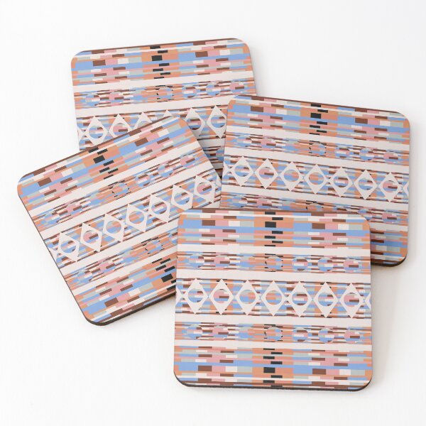Item preview, neutral tribal quilt pattern designed and sold by alisonbbentley.