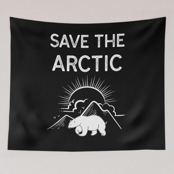 Item preview, Save The Arctic designed and sold by ZampCart.