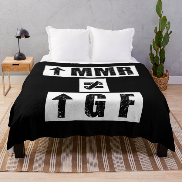 Item preview, High MMR does not equal to High Level GF - Black designed and sold by BusyMonkeys.