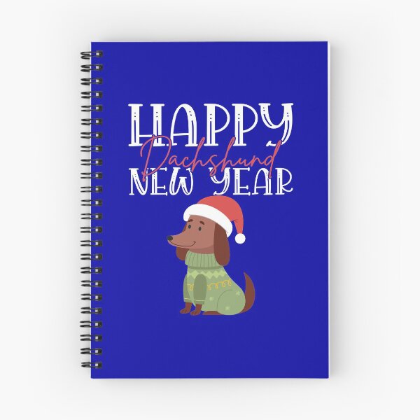 Item preview, Happy Dachshund Year! designed and sold by Wienerful.