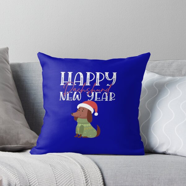Item preview, Happy Dachshund Year! designed and sold by Wienerful.