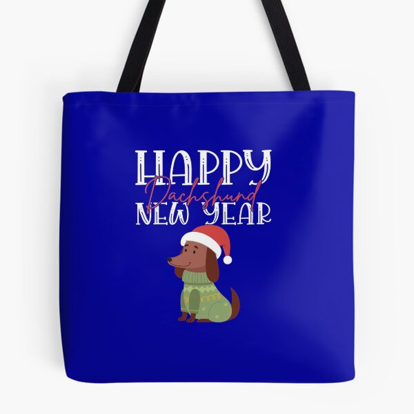 Item preview, Happy Dachshund Year! designed and sold by Wienerful.
