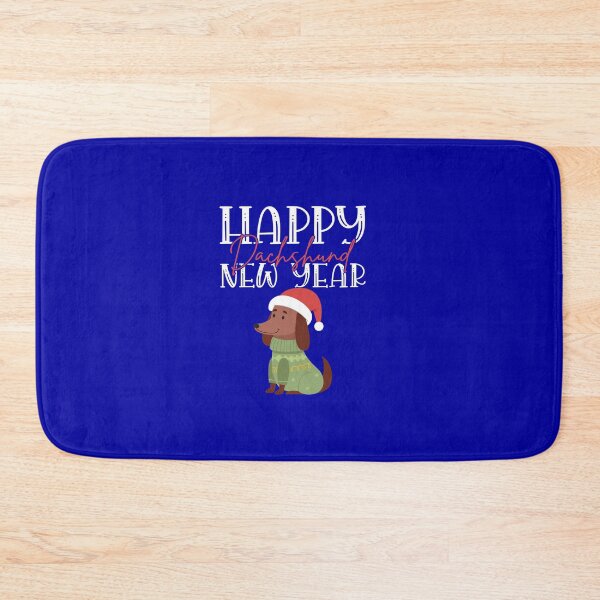 Item preview, Happy Dachshund Year! designed and sold by Wienerful.