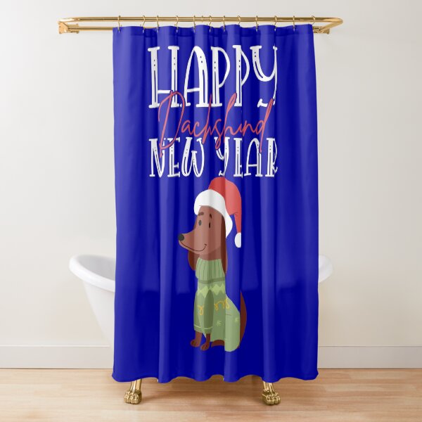 Item preview, Happy Dachshund Year! designed and sold by Wienerful.