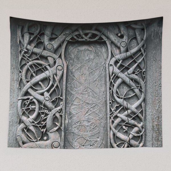 Item preview, Urnes Stave Carving designed and sold by Gralok.
