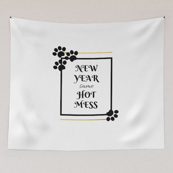 Item preview, New year same hot mess designed and sold by Dope Trends ☑️.