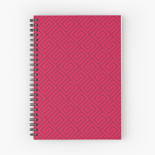 Item preview, Hot Pink Greek Key Geometric Pattern designed and sold by thelustrous.