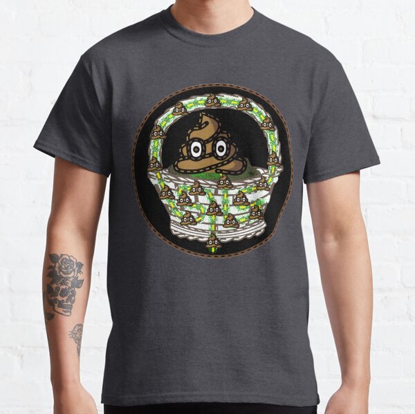 Sh!t in a Handbasket? Fear Not! (Playful Art) Classic T-Shirt
