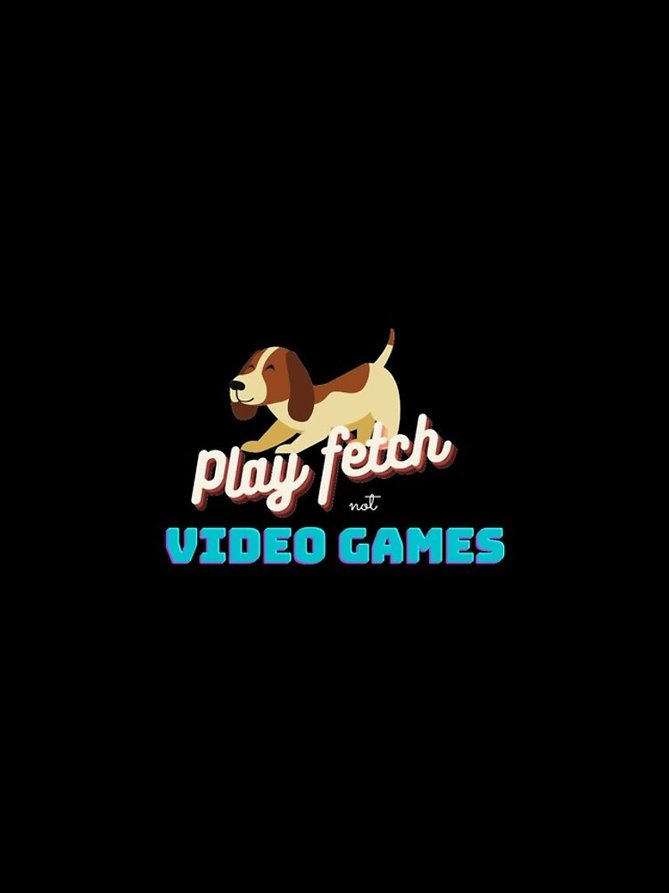 Thumbnail 4 of 4, iPhone Case, Play Fetch Not Video Games designed and sold by Roc3Design.
