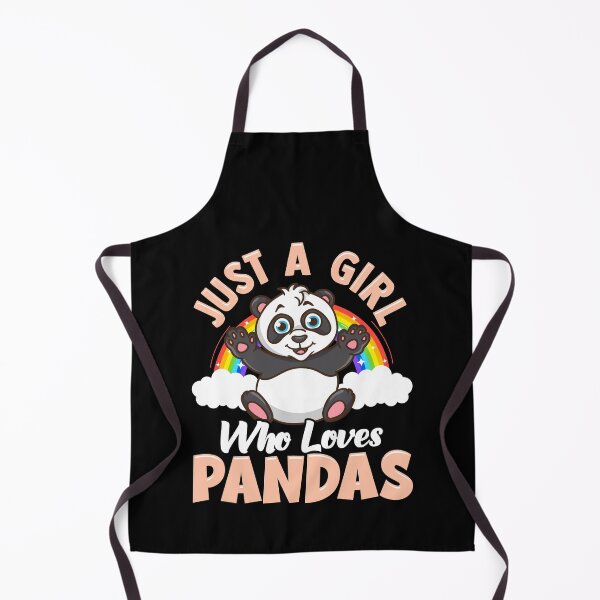 Item preview, Just A Girl Who Loves Pandas Cute Funny Panda Bear designed and sold by perfectpresents.