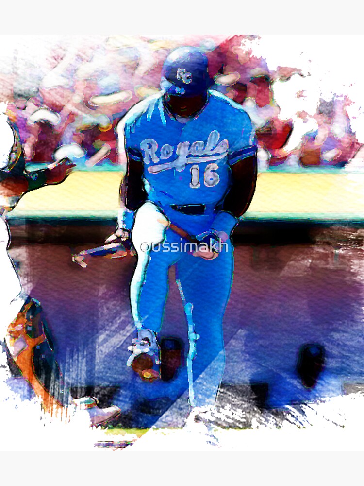 Bo Jackson Royals baseball card mosaic Greeting Card for Sale by  CenCalSports