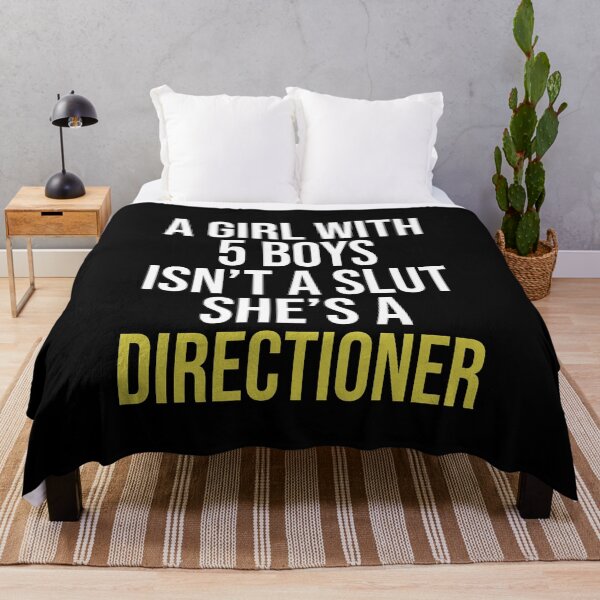 Item preview, A girl with 5 boys isn't a slut she's a directioner designed and sold by LimaChippewa.