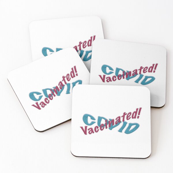 Item preview, Vaccinated against COVID-19 designed and sold by mikebacotti.