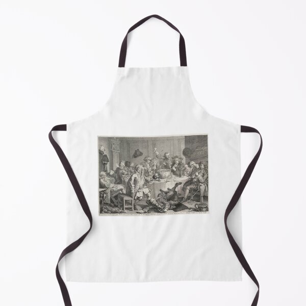 Item preview, A Midnight Modern Conversation - William Hogarth (1697 - 1764) designed and sold by cdmprints.