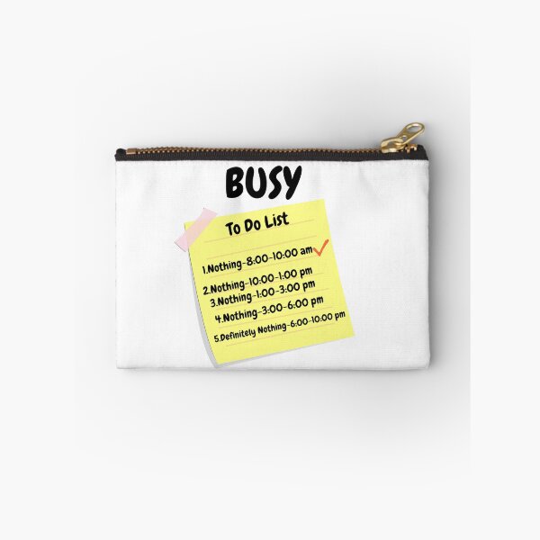 Item preview, Busy Doing Nothing To Do List designed and sold by Freestylist.