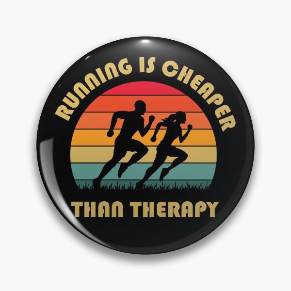 Item preview, Running Is Cheaper Than Therapy designed and sold by nikolaj1301.