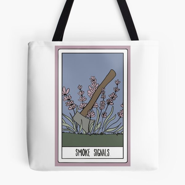 Item preview, phoebe bridgers smoke signals tarot card designed and sold by Ellery Kaye.