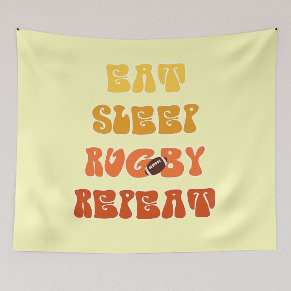 Item preview, Eat, Sleep, Rugby, Repeat designed and sold by kash1mera.