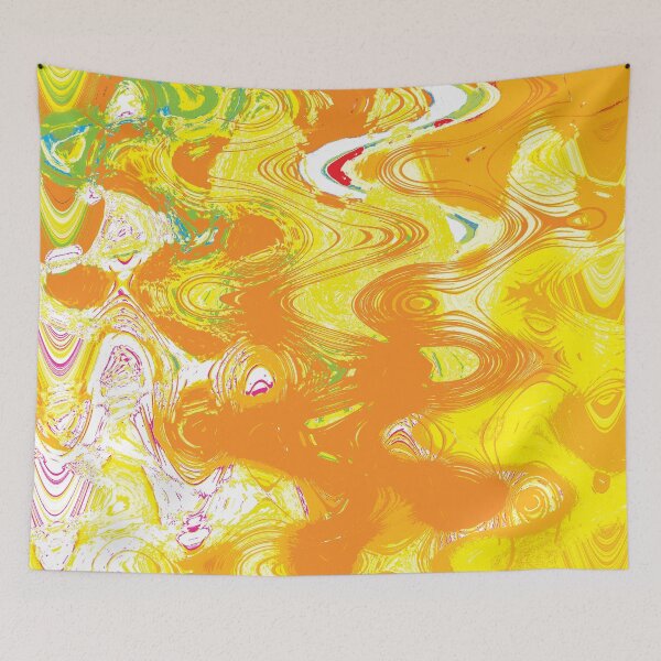 Item preview, abstract in yellows designed and sold by rclsivcreative.