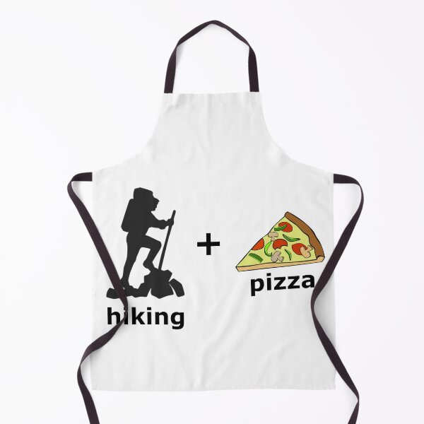 Item preview, hiking and pizza designed and sold by KarmaRoots.