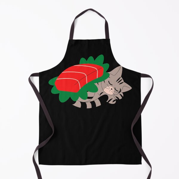 Item preview, Tuna sushi sleepy cat designed and sold by KeepItSimple089.