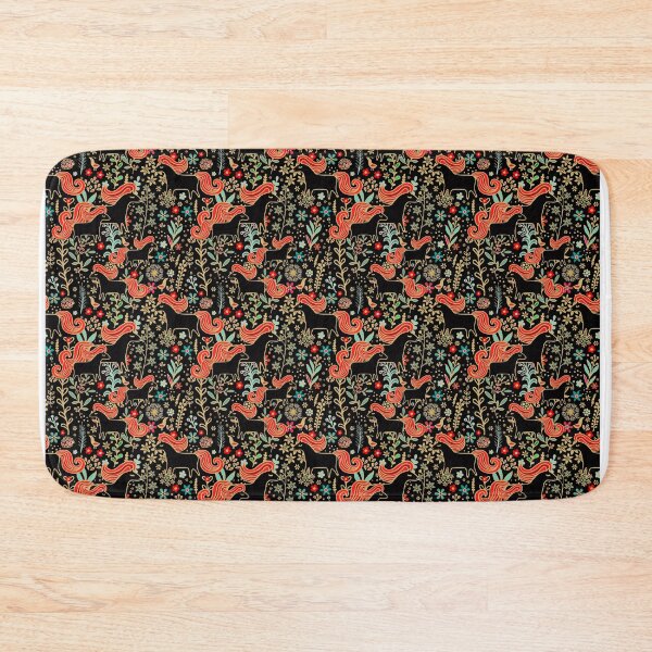 Item preview, Walking tiny horses, night summer field designed and sold by Daridara.