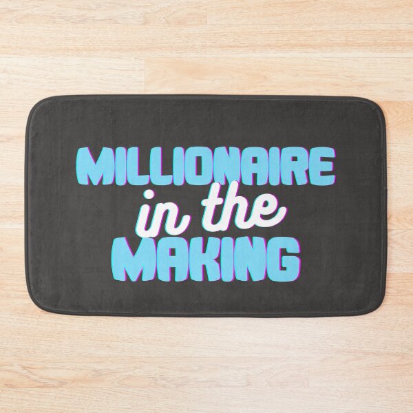 Item preview, Millionaire in the Making Inspirational Motivational Mindset  designed and sold by hempress.