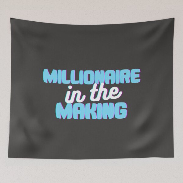 Item preview, Millionaire in the Making Inspirational Motivational Mindset  designed and sold by hempress.