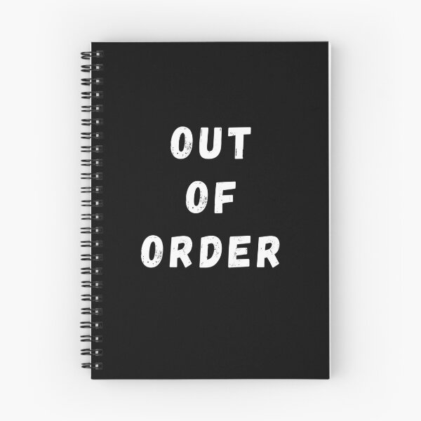Item preview, OUT OF SERVICE Funny Text Based Emotional & Function Quote Humor designed and sold by ZEROXCOOL.