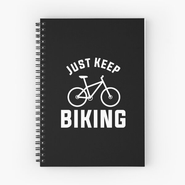 Item preview, Just Keep Biking designed and sold by cool-merch.