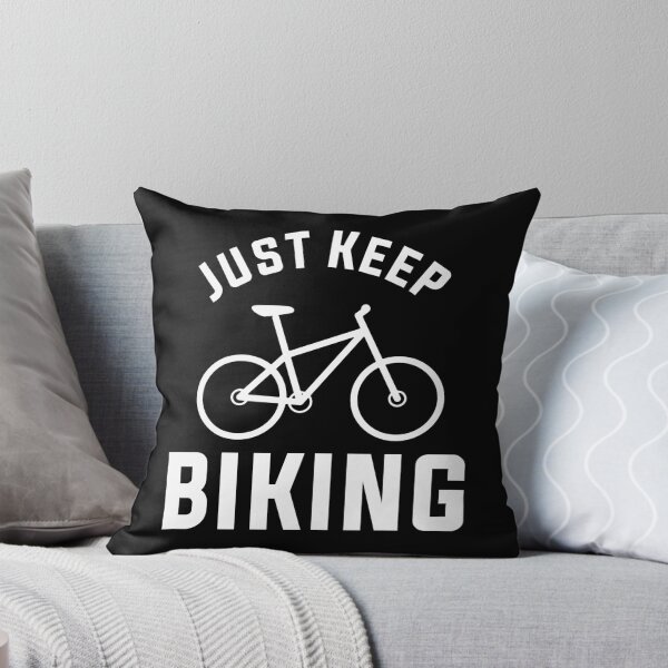 Item preview, Just Keep Biking designed and sold by cool-merch.