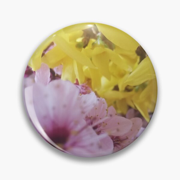 Item preview, Cherry blossoms and forythia blossoms designed and sold by haltobreni.