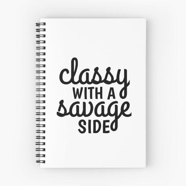 Item preview, classy with a savage side svg designed and sold by medbouk1.