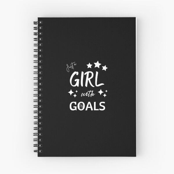 Item preview, Just a girl with goals designed and sold by Dope Trends ☑️.