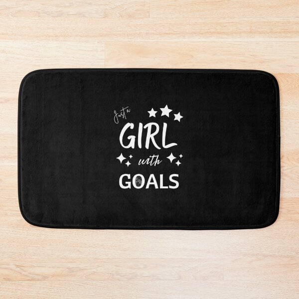 Item preview, Just a girl with goals designed and sold by Dope Trends ☑️.