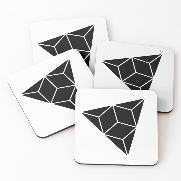 Item preview, 3D Black Vector Design Triangles designed and sold by MHabeeb.