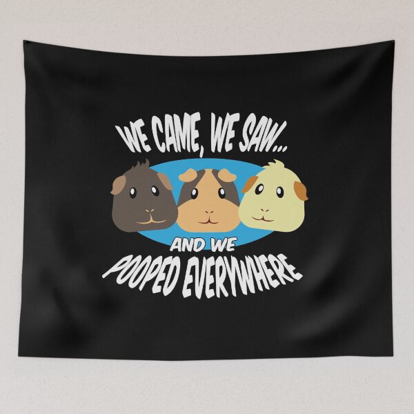 Item preview, We Pooped Everywhere Gift for Guinea Pig Lovers Guinea Pig  designed and sold by Rzelemenz.