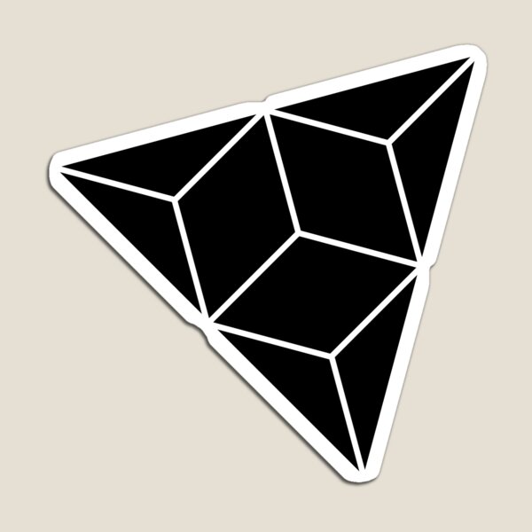 Item preview, 3D Black Vector Design Triangles designed and sold by MHabeeb.