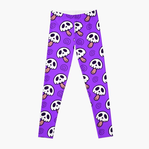 LuLaRoe Leggings OS Halloween Purple Orange Skulls