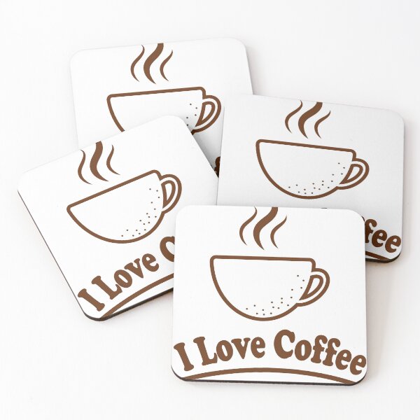 Item preview, I love coffee  designed and sold by AndalAE.