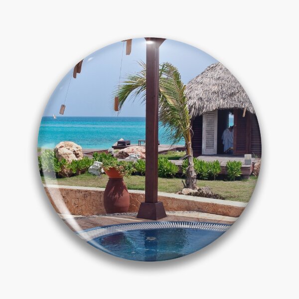 Item preview, Jacuzzi and massage huts in the Caribbean. designed and sold by FER737NG.