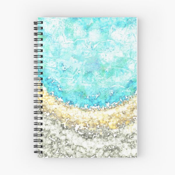 Item preview, Beach Inspired Tropical Geode Ethereal Digital Art designed and sold by dodidoodles.